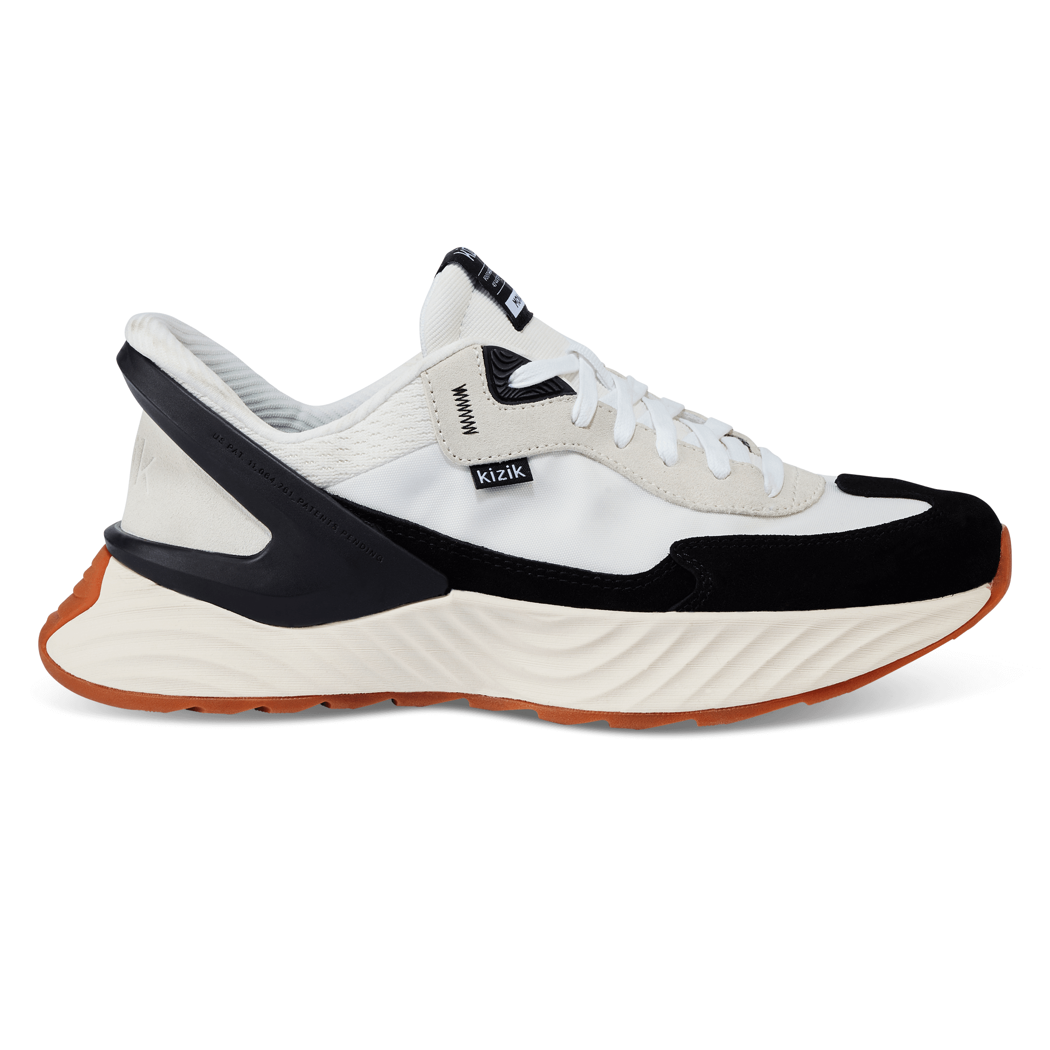 Heren Monaco - White/Black