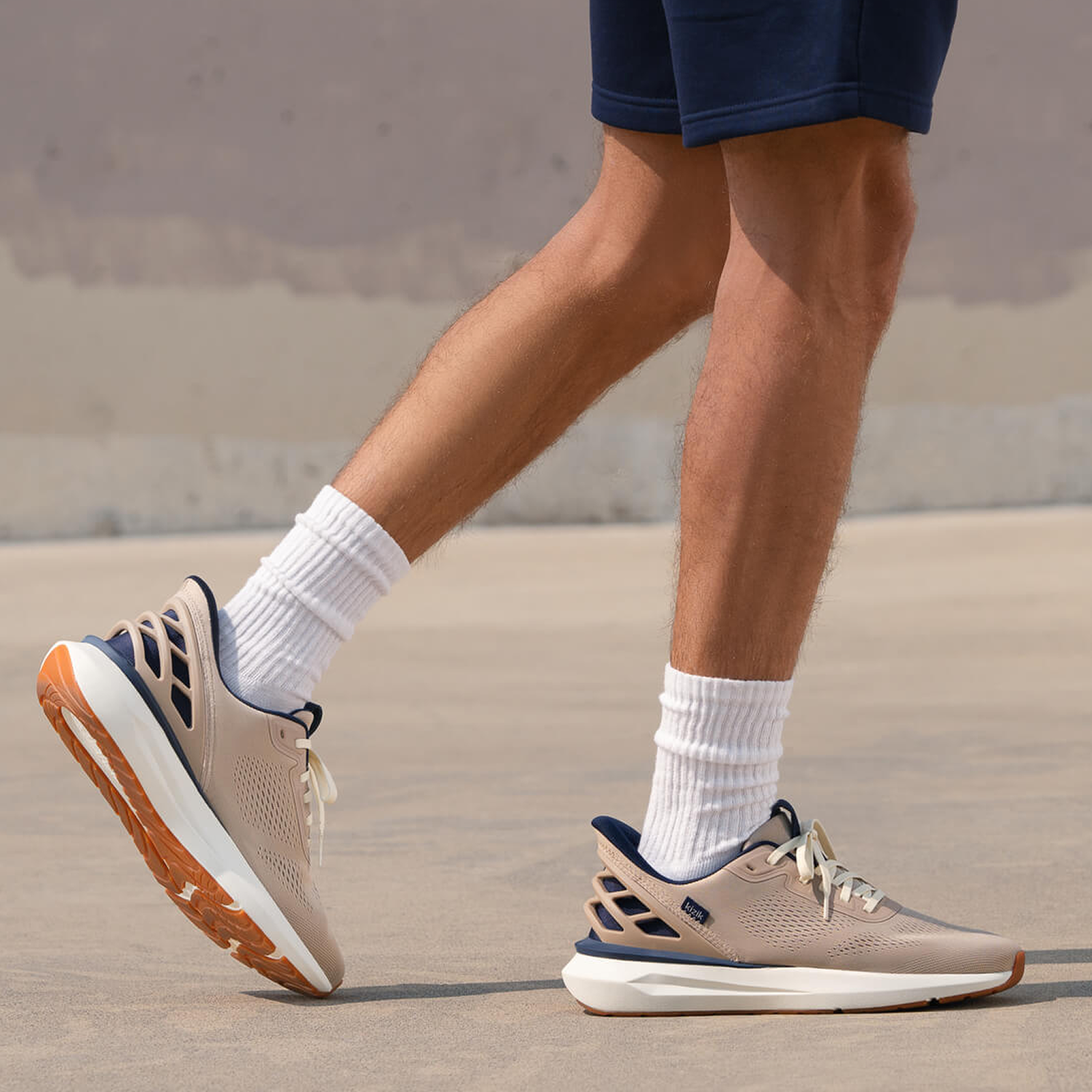 Heren Athens 2 - Doe skin/Naval Academy